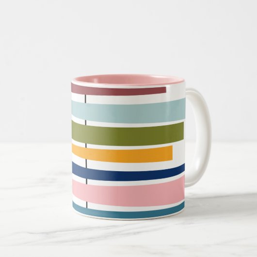 Spiners Tweekleurige Koffiemok (Voorkant rechts)