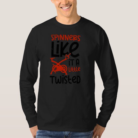 Spiners zoals het draaien t-shirt (Voorkant)