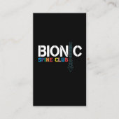 Spinespiringherstel Spinale Fusie Terug goed Visitekaartje (Voorkant)