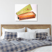 Spinet, 1746 canvas afdruk (Insitu (Slaapkamer))