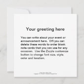 Spingras  groen en gestreept plant kaart (Achterkant)