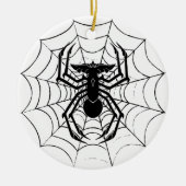 SpinGremlin's Web Keramisch Ornament (Voorkant)