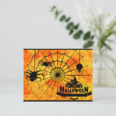 spinhalloween-briefkaart briefkaart (Staand voorkant)