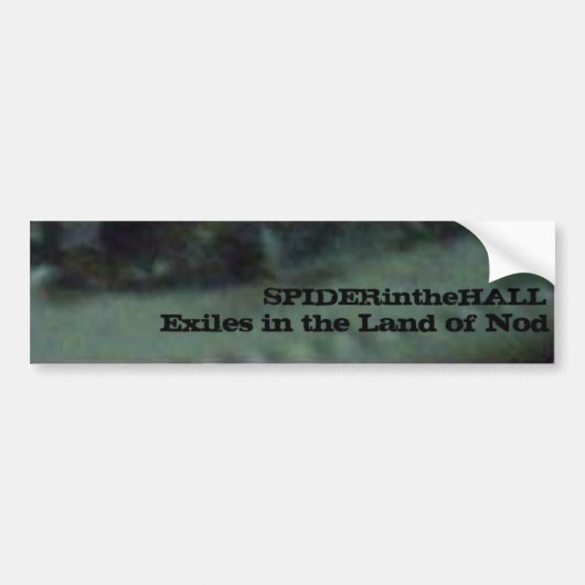SPINintheHALL Exiles bumpersticker (Voorkant)