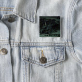 SPINintheHALL Exiles-knop Vierkante Button 5,1 Cm (In situ)