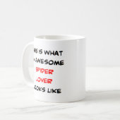 spinlover, geweldige koffiemok (Voorkant links)