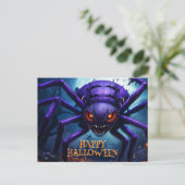 Spinmonster Halloween Ansichtkaart Briefkaart (Staand voorkant)