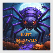 Spinmonster Halloween Raamsticker (Vel)