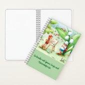 Spinne Sonja und Marienkäfer Kai Notitieboek (Binnen)