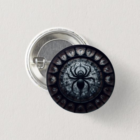 Spinnekoningin Knop Ronde Button 3,2 Cm (Voorkant /achterkant)