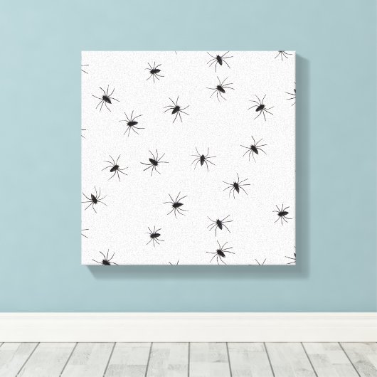 Spinnen Canvas Afdruk (Insitu (Houten vloer))