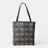 Spinnen en lelies, Dark Whimsy, Gothic Tote Bag (Achterkant)