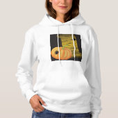 Spinnen en pompoen hoodie (Voorkant)