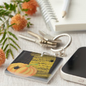 Spinnen en pompoen sleutelhanger (Voorkant Rechts)