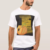 Spinnen en pompoen t-shirt (Voorkant)