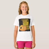 Spinnen en pompoen t-shirt (Voorkant volledig)