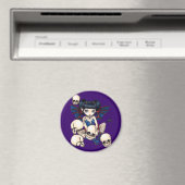 "Spinnen en schedels" Magneet (Insitu (Vaatwasser))