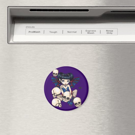 "Spinnen en schedels" Magneet (Insitu (Vaatwasser))