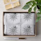 Spinnen en SpiderWeb Eenvoudige Gelukkige Hallowee Tissuepapier (Geschenk)