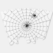 Spinnen en web Halloween Bedankdoosjes (Ongevouwen)