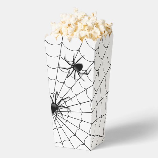 Spinnen en web Halloween Bedankdoosjes (Popped)