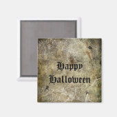 Spinnen en webben Halloween magneet (Voorkant / Achterkant)
