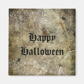 Spinnen en webben Halloween magneet (Voorkant)