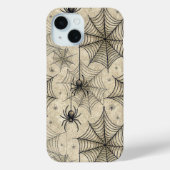 spinnen en webben Halloween-patroon Case-Mate iPhone Case (Achterkant)