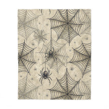  spinnen en webben Halloween-patroon