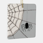 Spinnen en webhalloween keramische sierelementen keramisch ornament (Rechts)
