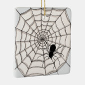 Spinnen en webhalloween keramische sierelementen keramisch ornament (Rechts)