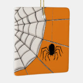 Spinnen en webhalloween keramische sierelementen keramisch ornament (Rechts)