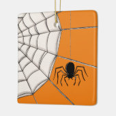 Spinnen en webhalloween keramische sierelementen keramisch ornament (Links)