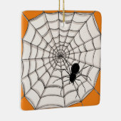 Spinnen en webhalloween keramische sierelementen keramisch ornament (Rechts)