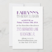 Spinnen figuur Skater met Paarse Cheetah Print Kaart (Achterkant)