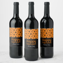 Spinnen Fijne Halloween Zwart Oranje Aangepast