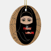 Spinnen - Frau/Ornament Keramisch Ornament (Rechts)