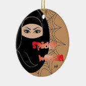 Spinnen - Frau/Ornament Keramisch Ornament (Rechts)