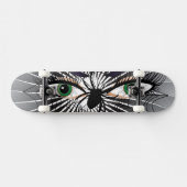 Spinnen - Frau Skateboard (Horizontaal)