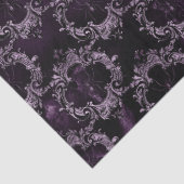 Spinnen in Lijsten op Paarse ontkoppeling Tissuepapier (Detail)