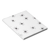 spinnen notitieblok (Schuin)