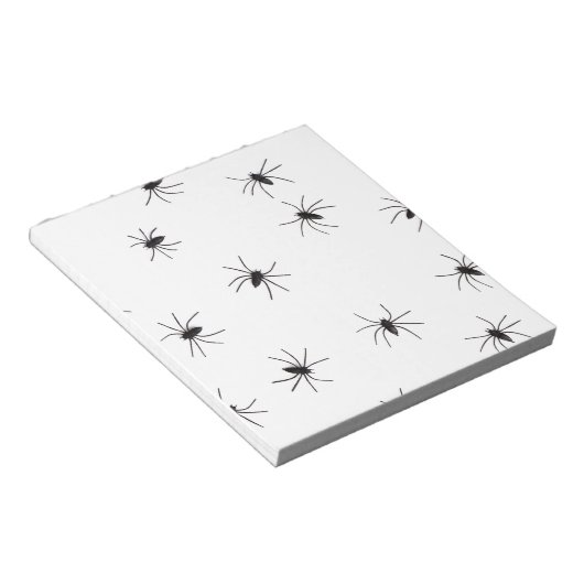 spinnen notitieblok (Schuin)
