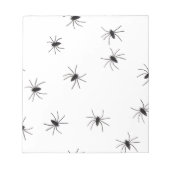 spinnen notitieblok (Voorkant)