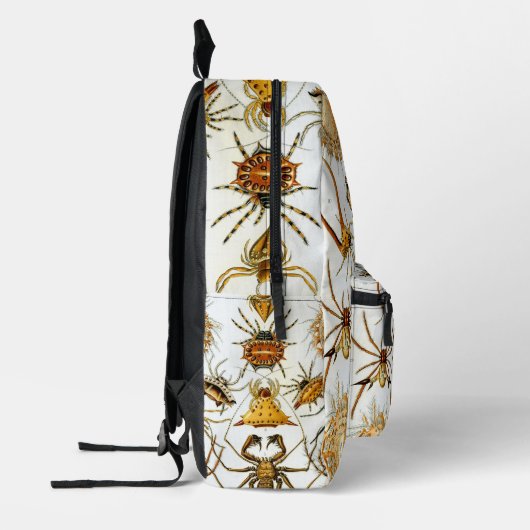  spinnen of spinachtigen door Ernst Haeckel Bedrukte Rugzak (Links)
