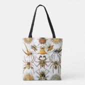  spinnen of spinachtigen door Ernst Haeckel Tote Bag (Achterkant)