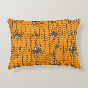 Spinnen op Parade Accent Pillow Decoratief Kussen