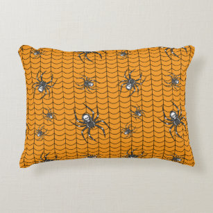 Spinnen op Parade Accent Pillow Decoratief Kussen