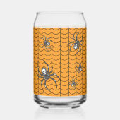 Spinnen op Parade Blikvorm Glas (Links)