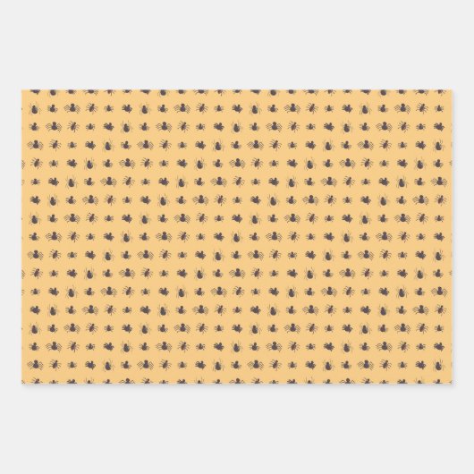 Spinnen op Parade Inpakpapier Vel (Voorkant 3)