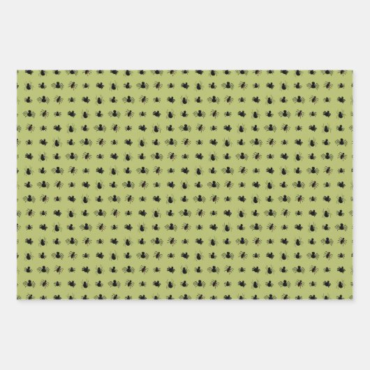 Spinnen op Parade Inpakpapier Vel (Voorkant 2)